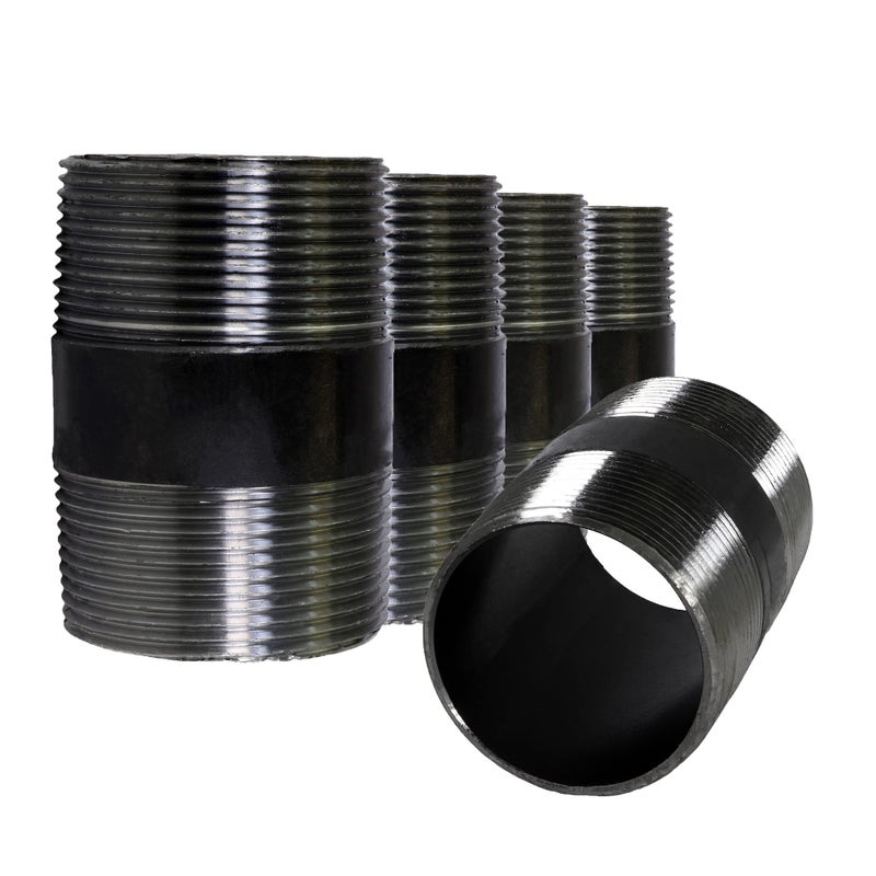 SUPPLYGIANT Everflow Supplies NPBL2025-5 Black Nipple Pipe - Image 1